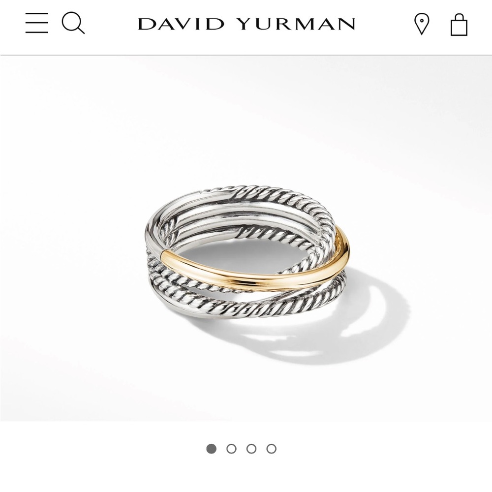 NWT David Yurman Crossover ring
